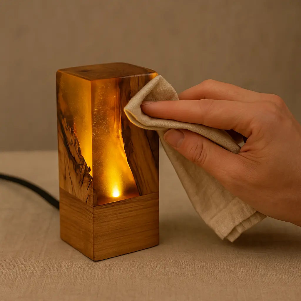 Pflege deiner Epoxy-Lampe: So bleibt sie ewig schön
