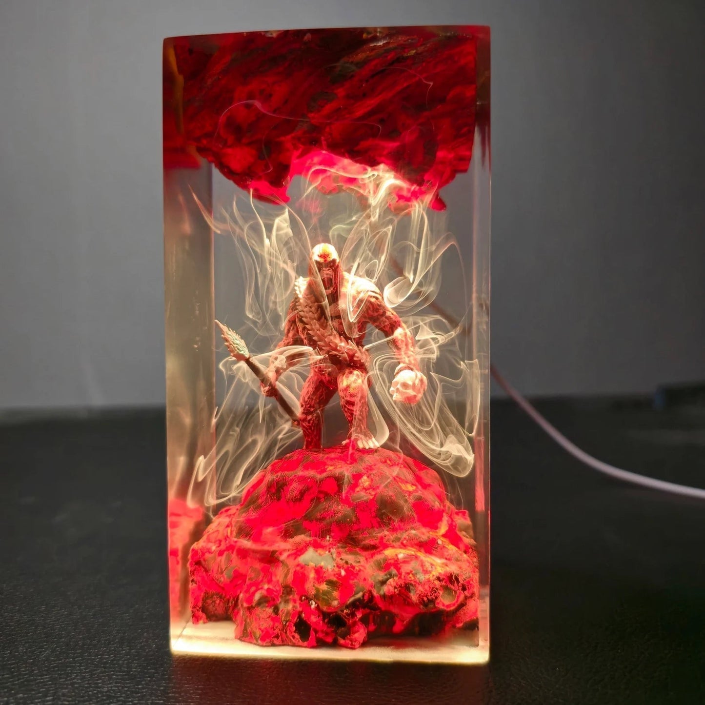 Godzilla X Kong Skar King Epoxy Resin Lamp - ArtFIGU