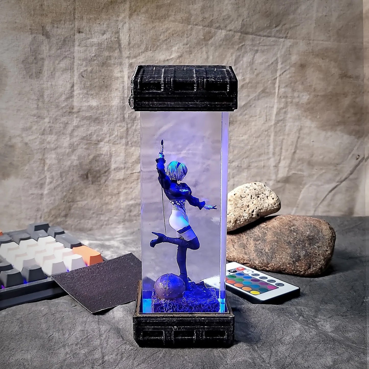 Nier Automata Diorama Epoxy Resin Lamp - ArtFIGU