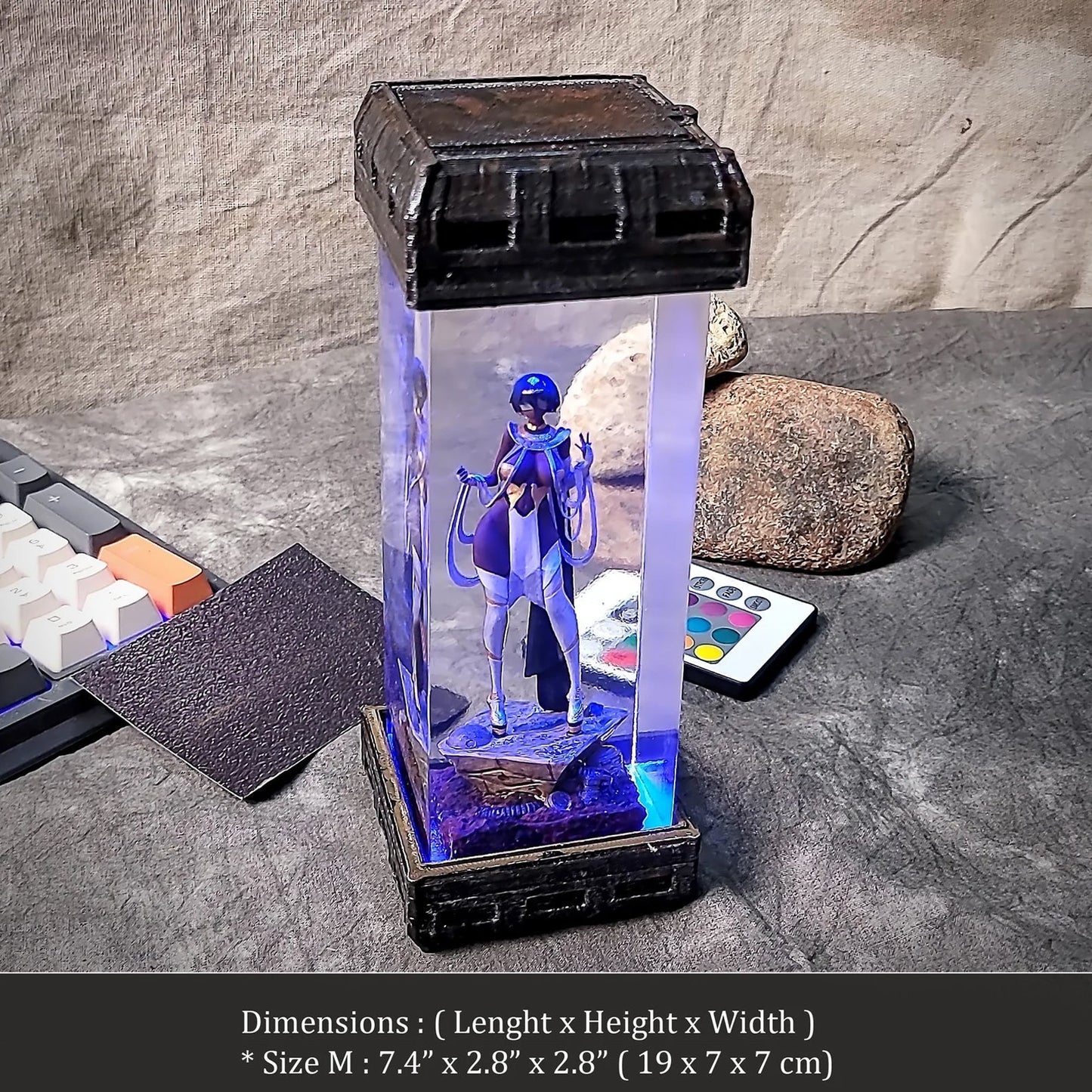 Nier Automata Diorama Epoxy Resin Lamp - ArtFIGU