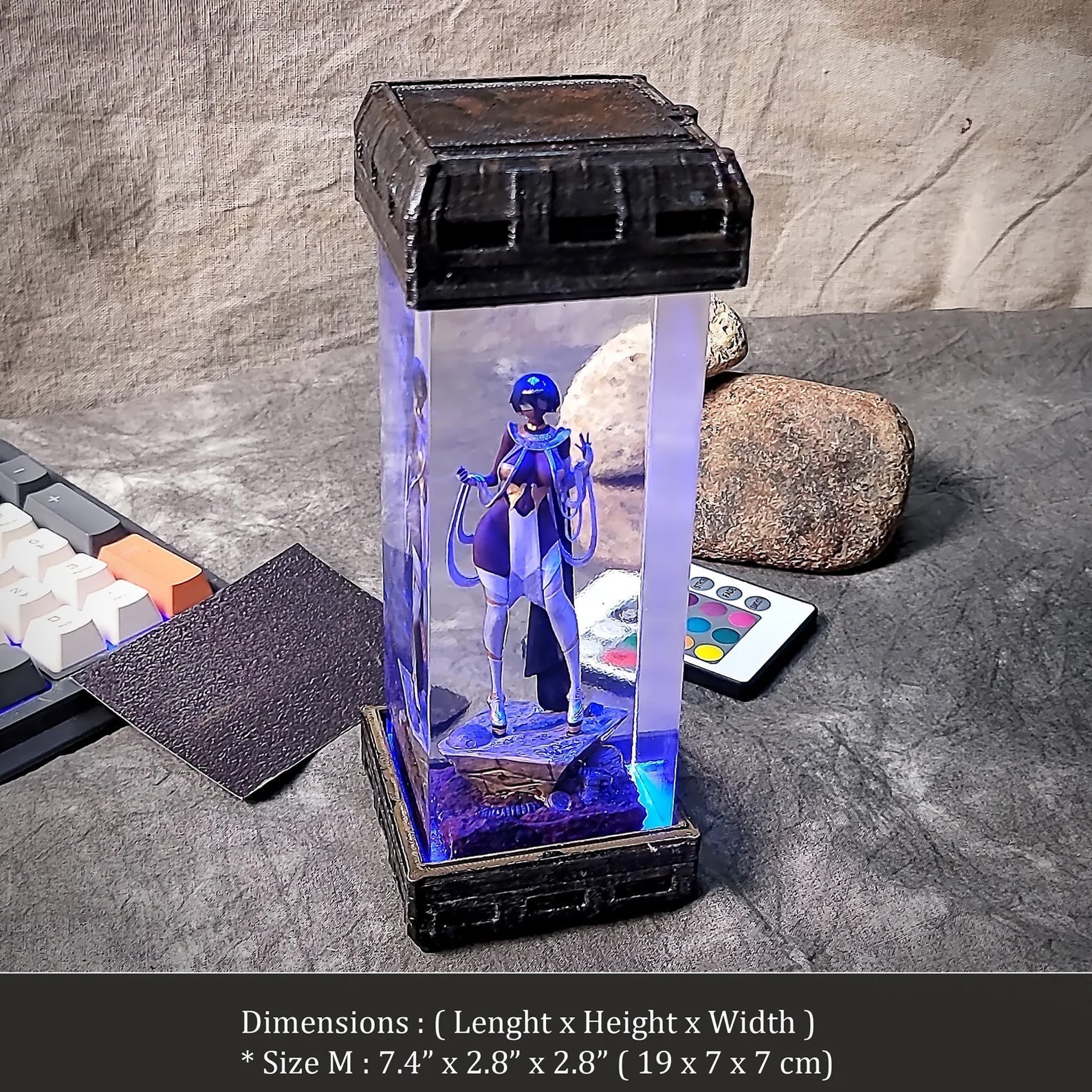 Nier Automata Diorama Epoxy Resin Lamp - ArtFIGU