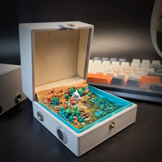 [DE] Pokemon Cubone Garagara Island Diorama Treasure Mistery Box Gift