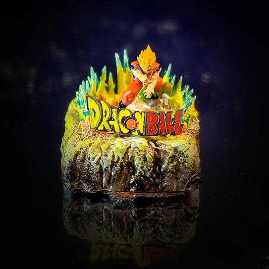 [DE] Dragon Ball Goku Artisan Keycaps