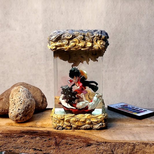 [DE] Luffy Gear 1 Chibi One Piece Diorama Wireless Lights