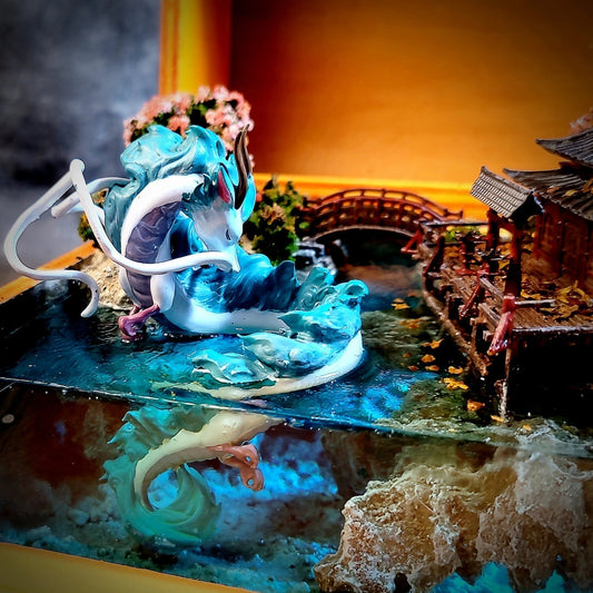 [DE] Dragon Haku Ghibli Japan Temp Diorama Treasure Mistery Box Gift
