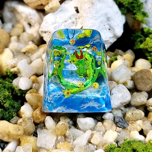 [DE] Dragon Ball Shenron Shenlong Artisan Keycaps