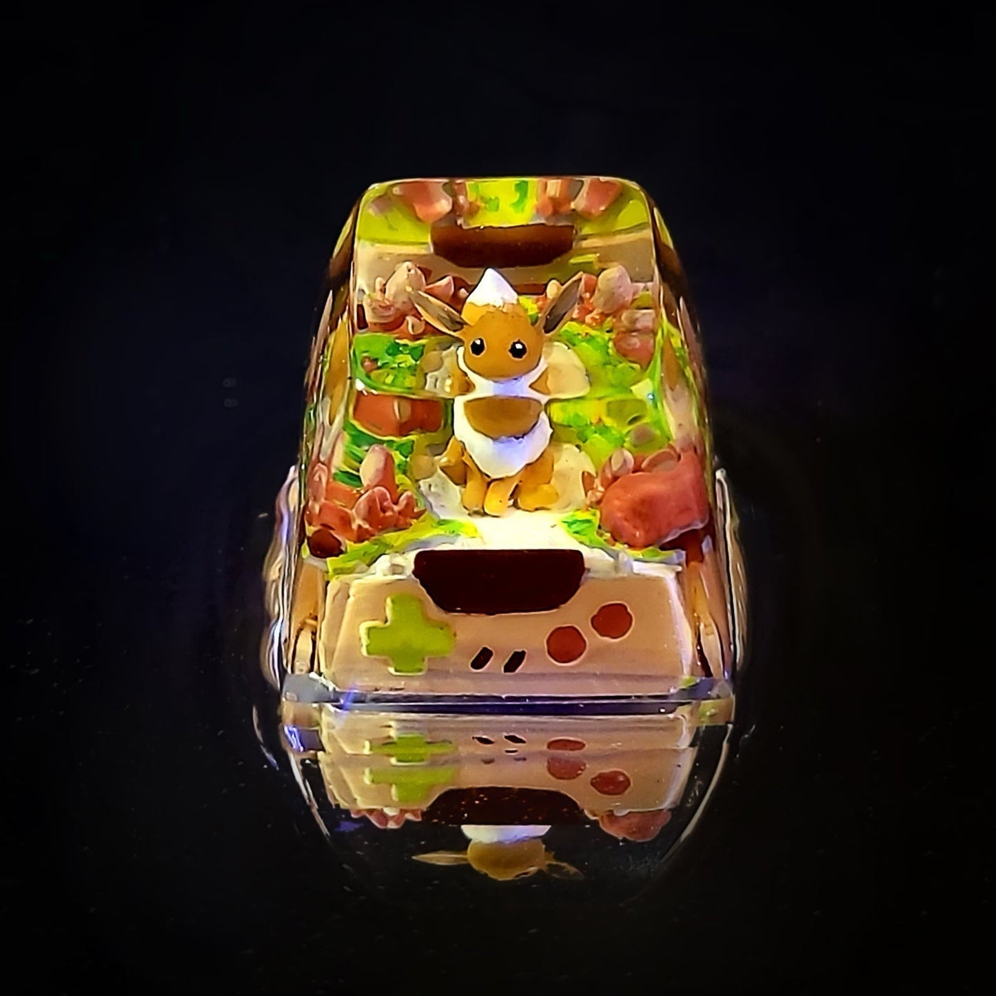 [DE] Pokemon Eevee Artisan Keycaps