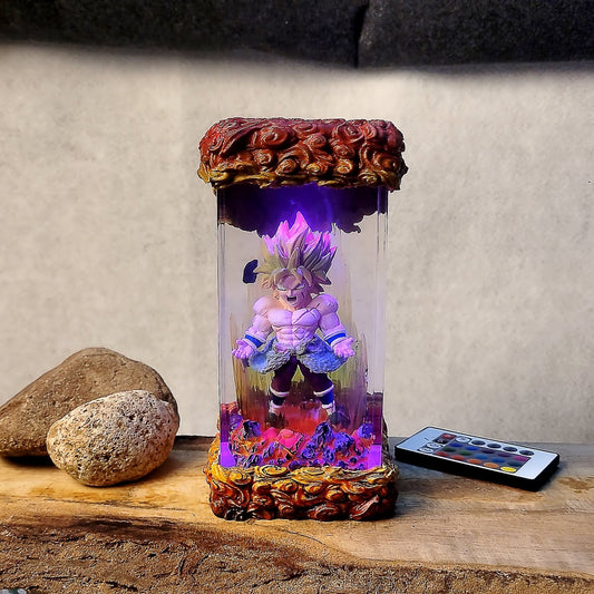 [DE] Dragon Ball Broly Chibi Diorama Wireless Lights
