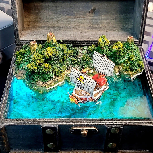 [DE] One Piece Sunny Pirates Going Merry Treasure Mistery Box Gift