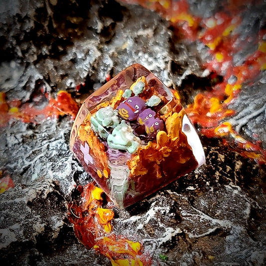 [DE] Pokemon Vulpix Artisan Keycaps 2.0