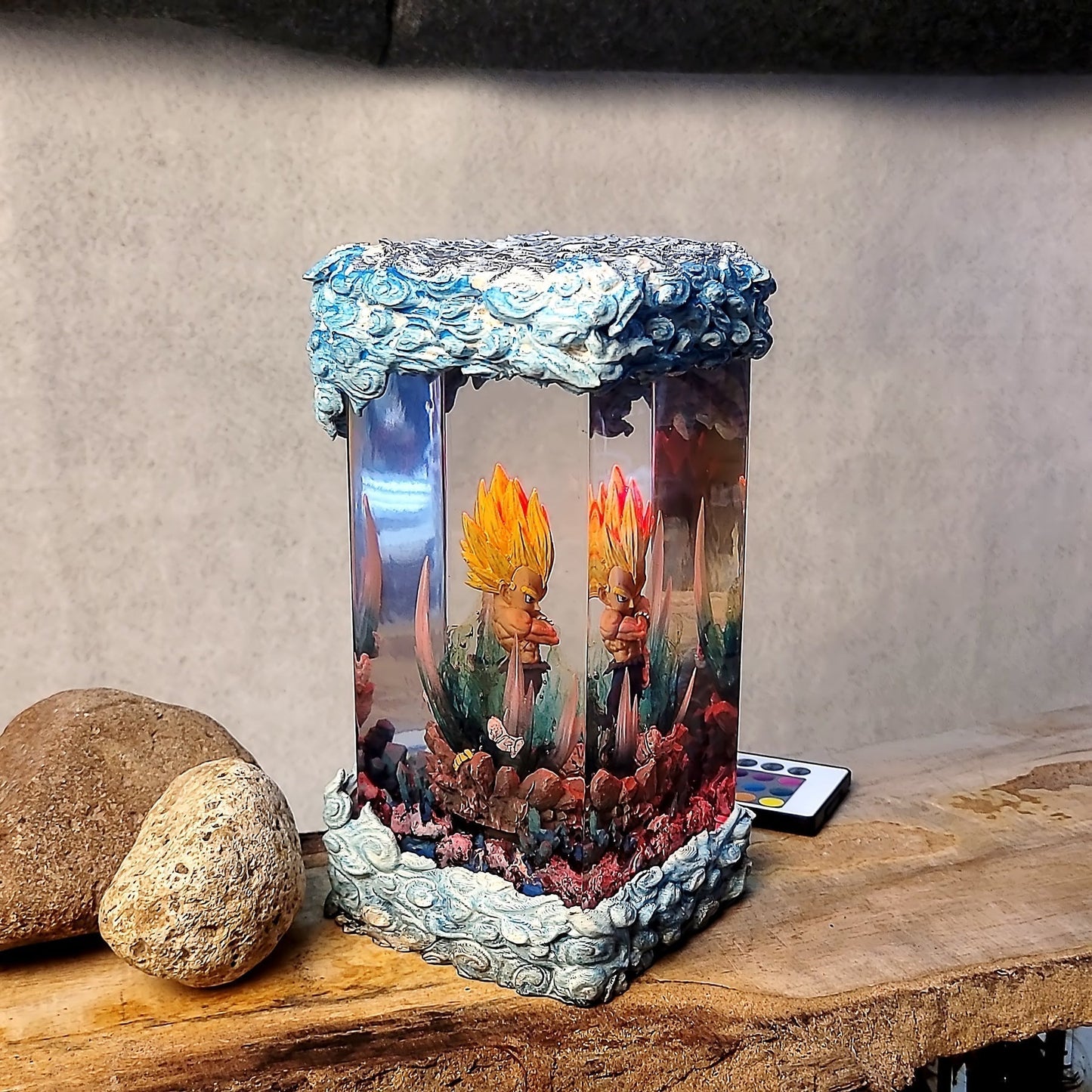 [DE] Dragon Ball Vegeta Chibi Diorama Wireless Lights