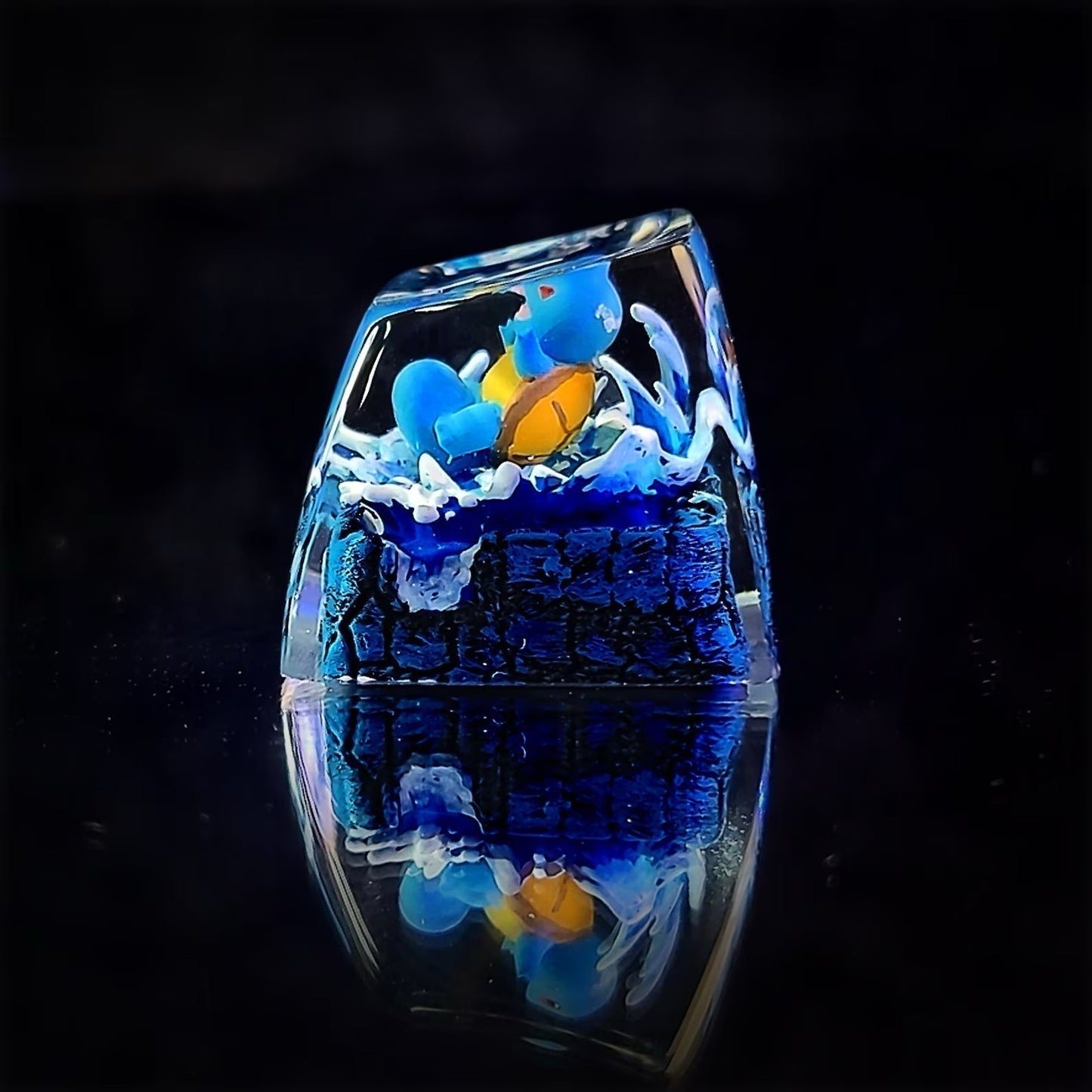 [DE] Pokemon Squirtle Artisan Keycaps