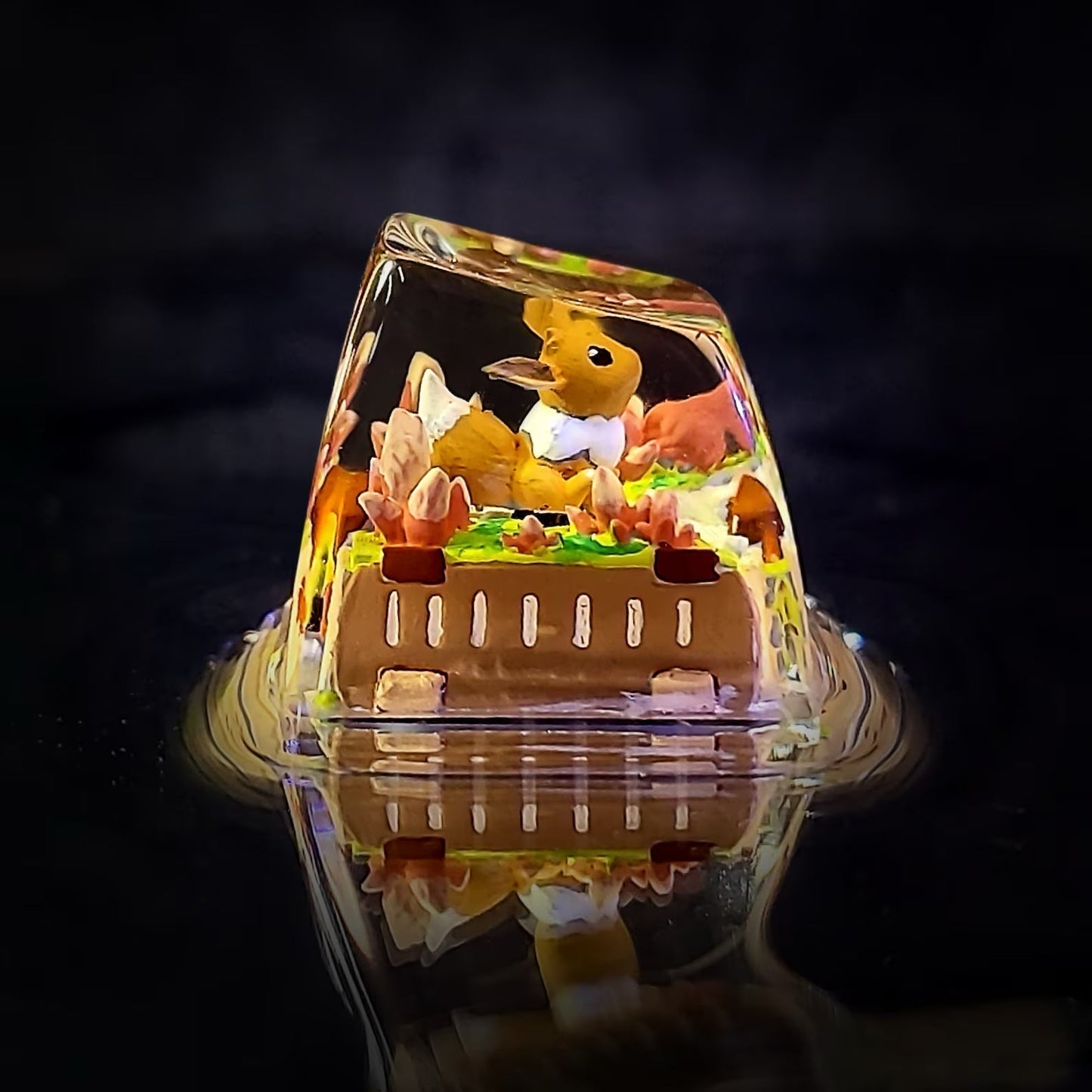 [DE] Pokemon Eevee Artisan Keycaps