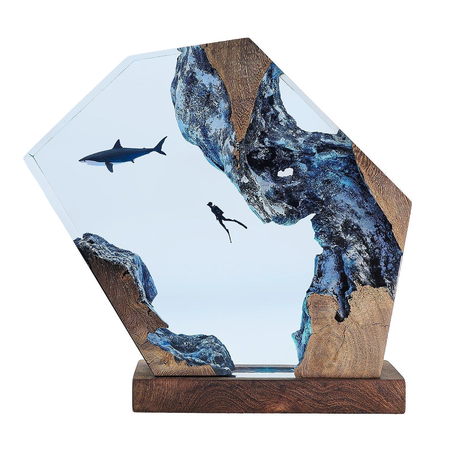 Seahorses - High Quality Epoxy Resin Lamp - ArtFIGU
