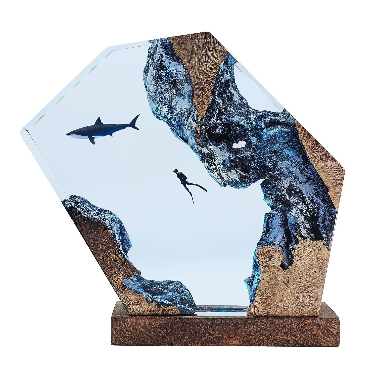 Seahorses - High Quality Epoxy Resin Lamp - ArtFIGU