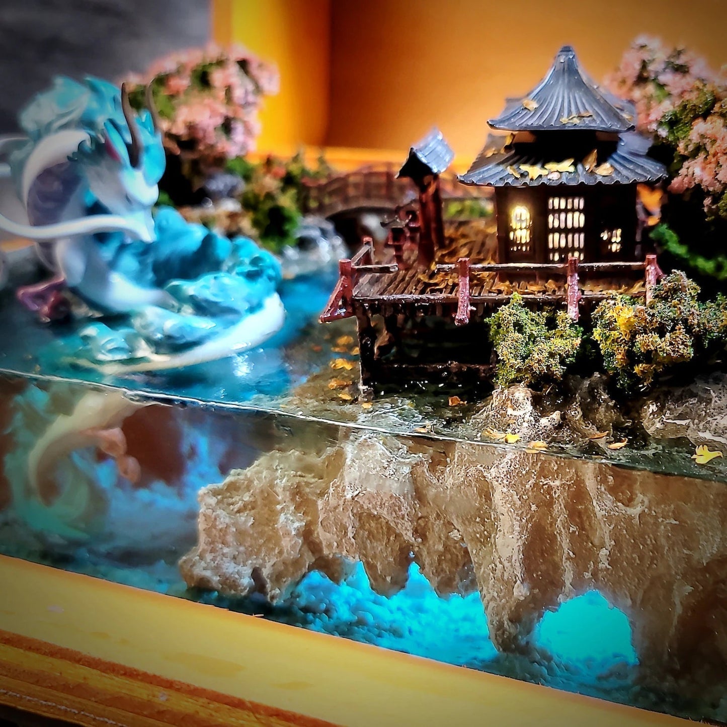 [DE] Dragon Haku Ghibli Japan Temp Diorama Treasure Mistery Box Gift