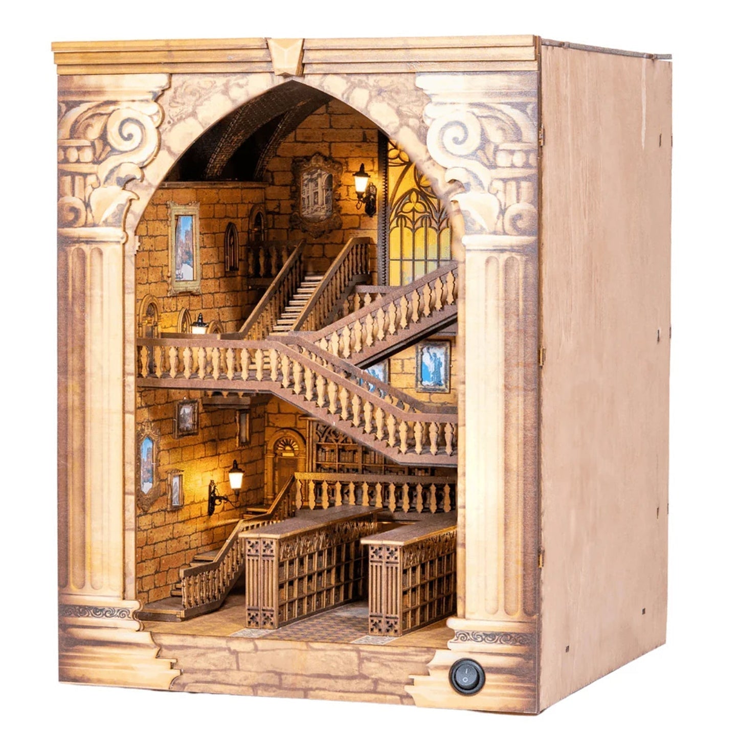 [DE] The Grand Enchanted Hogwarts Library - Book Nook