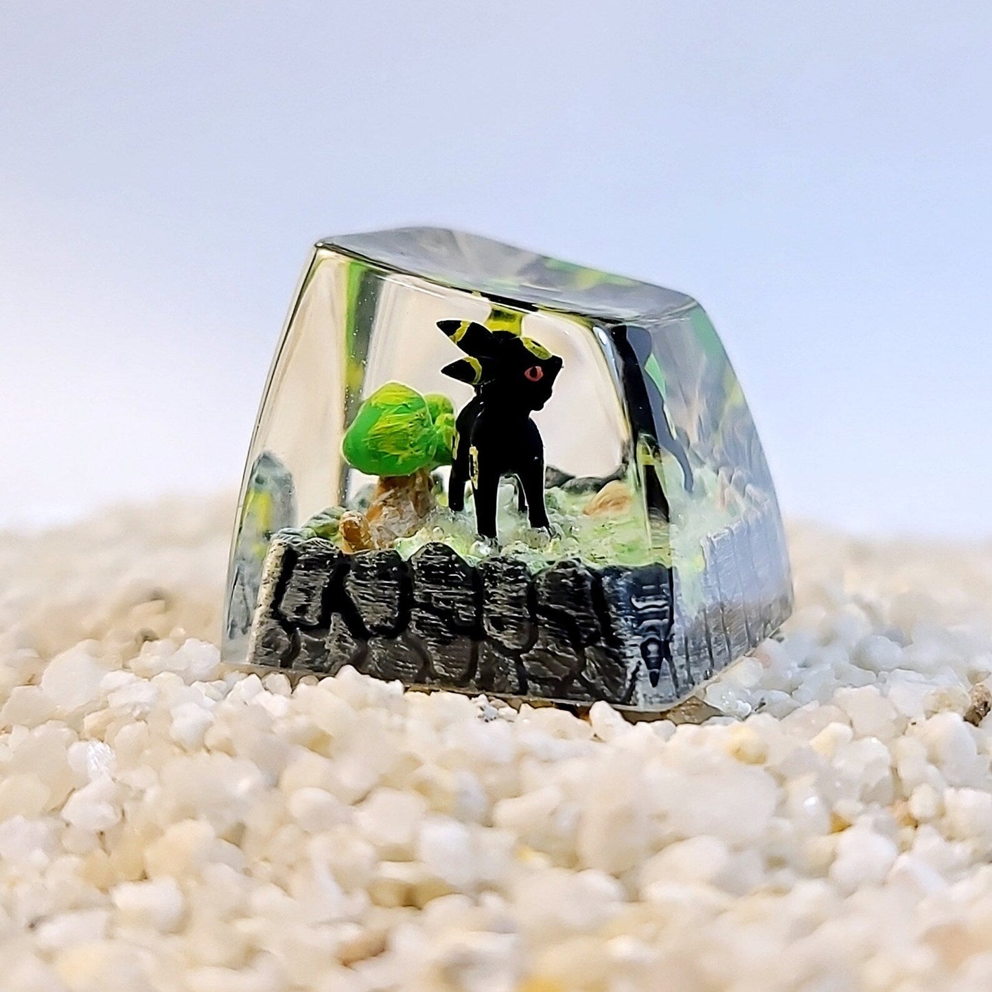 [DE] Pokemon Umbreon Artisan Keycaps