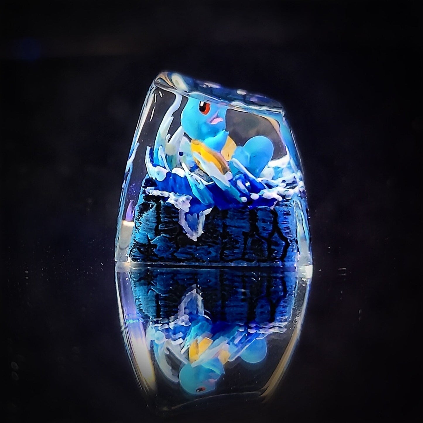 [DE] Pokemon Squirtle Artisan Keycaps