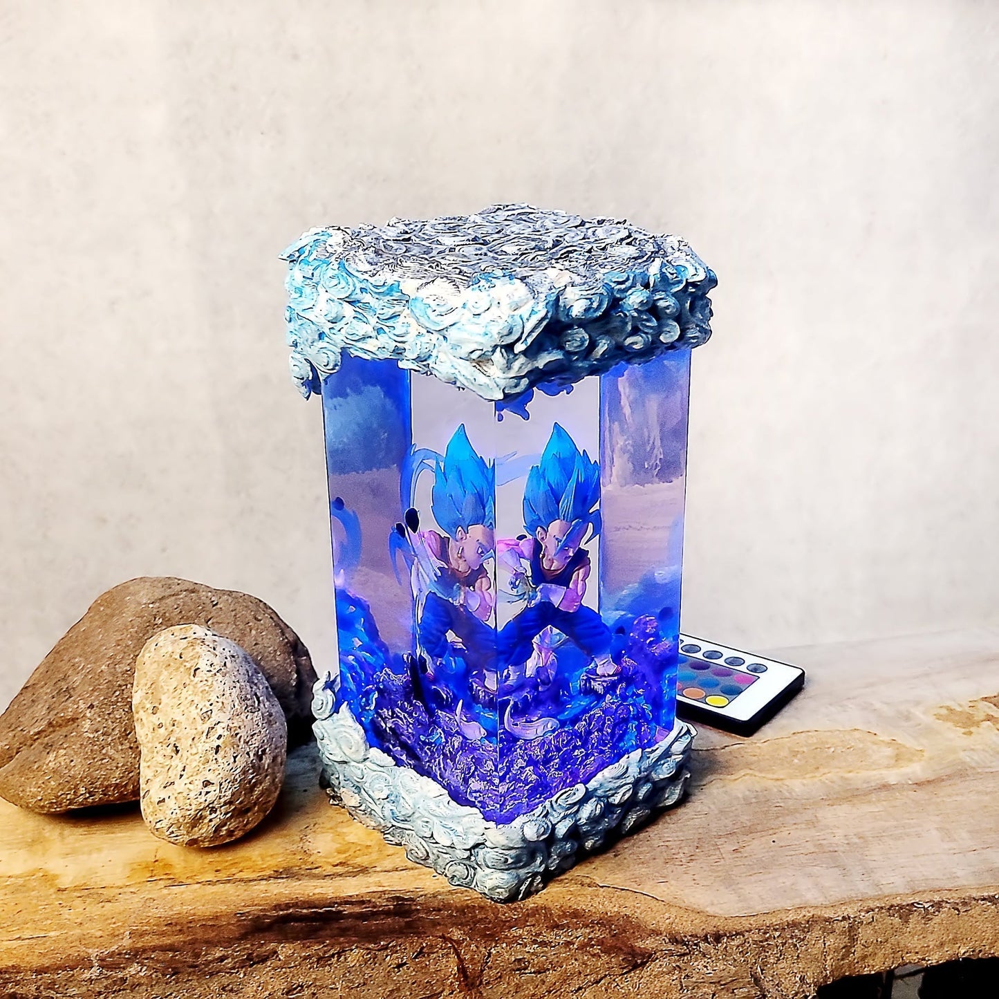 [DE] Dragon Ball Gogeta Chibi Diorama Wireless Lights