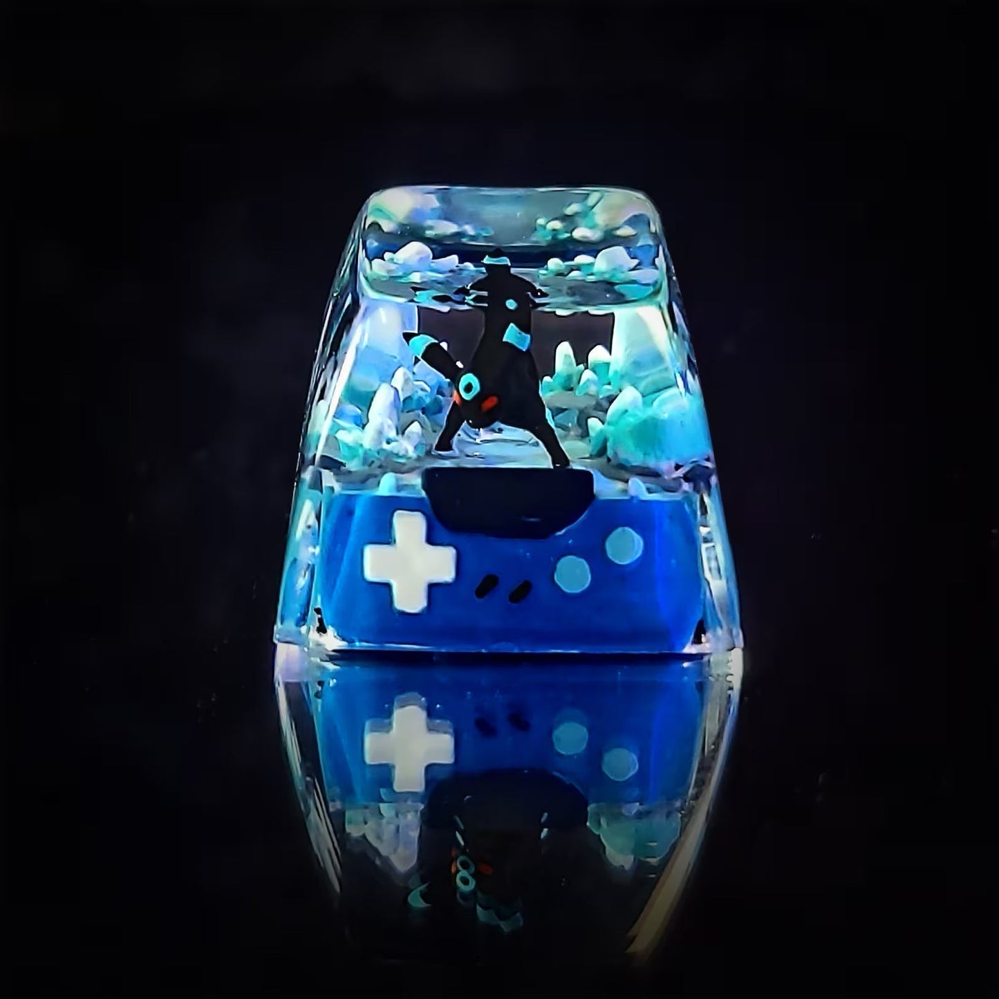 [DE] Pokemon Umbreon Artisan Keycaps