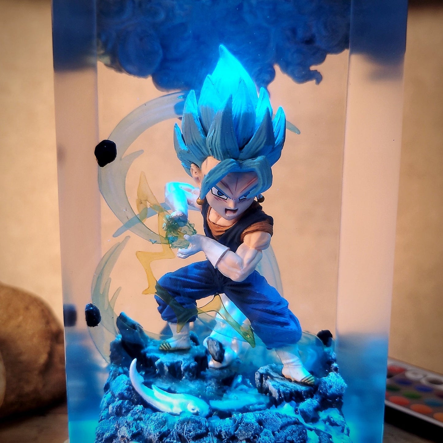[DE] Dragon Ball Gogeta Chibi Diorama Wireless Lights
