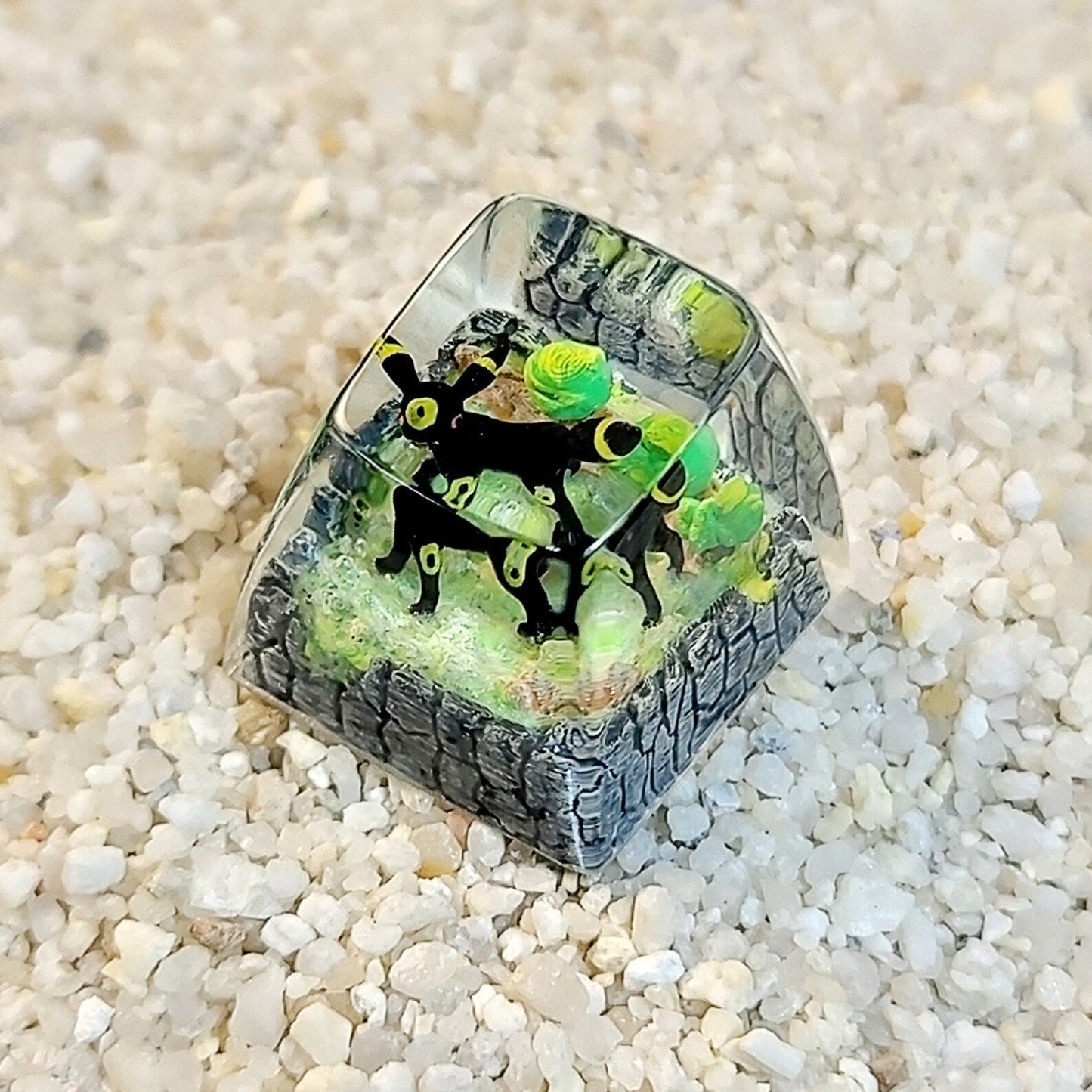 [DE] Pokemon Umbreon Artisan Keycaps