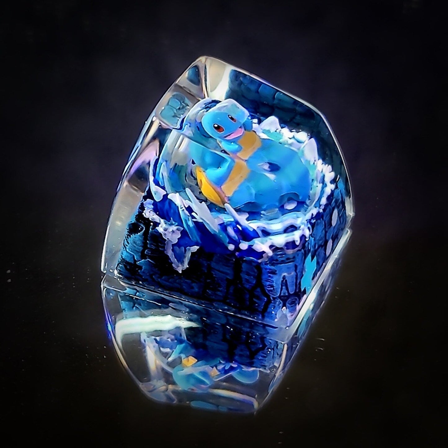 [DE] Pokemon Squirtle Artisan Keycaps