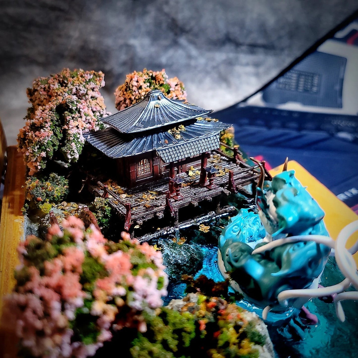 [DE] Dragon Haku Ghibli Japan Temp Diorama Treasure Mistery Box Gift
