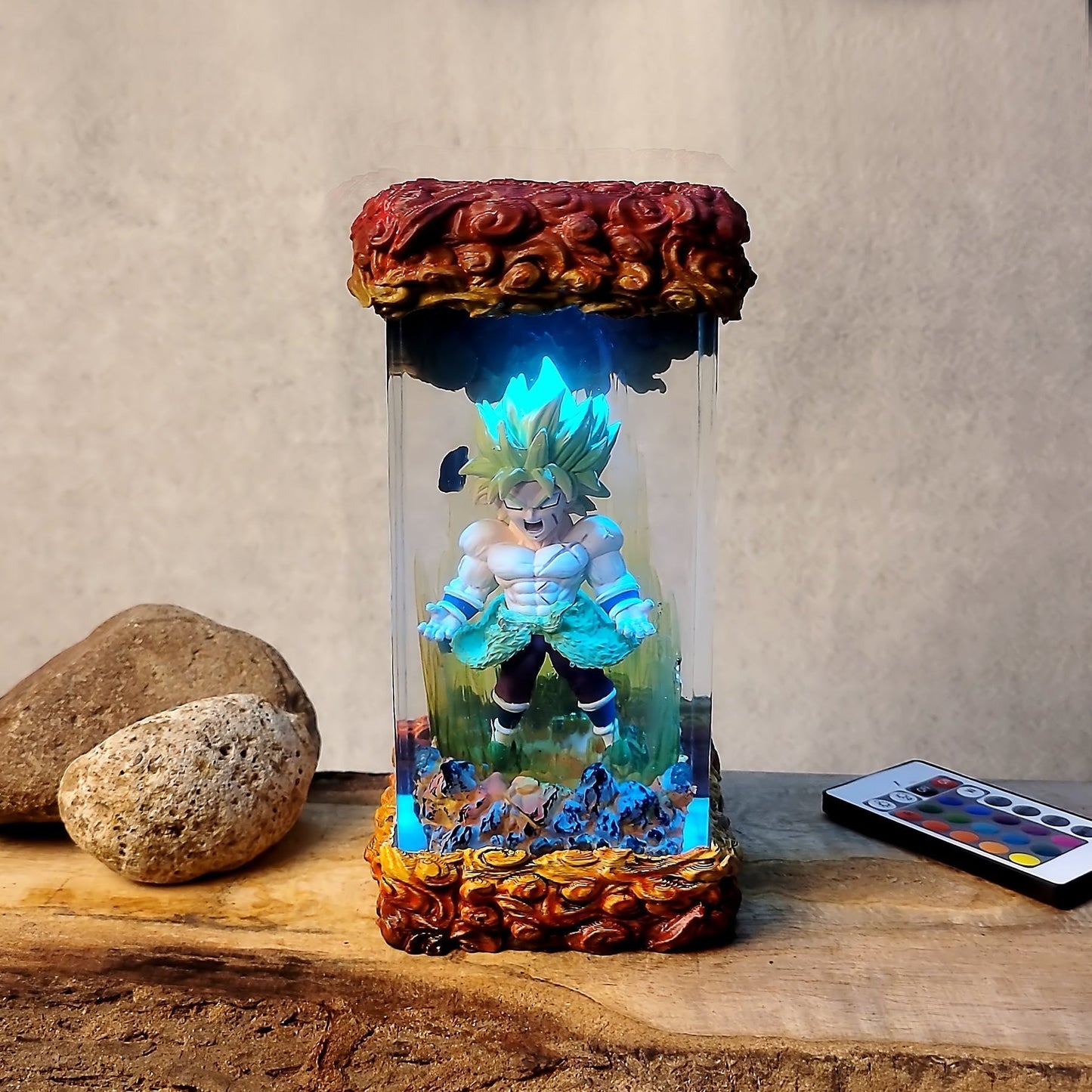 [DE] Dragon Ball Broly Chibi Diorama Wireless Lights
