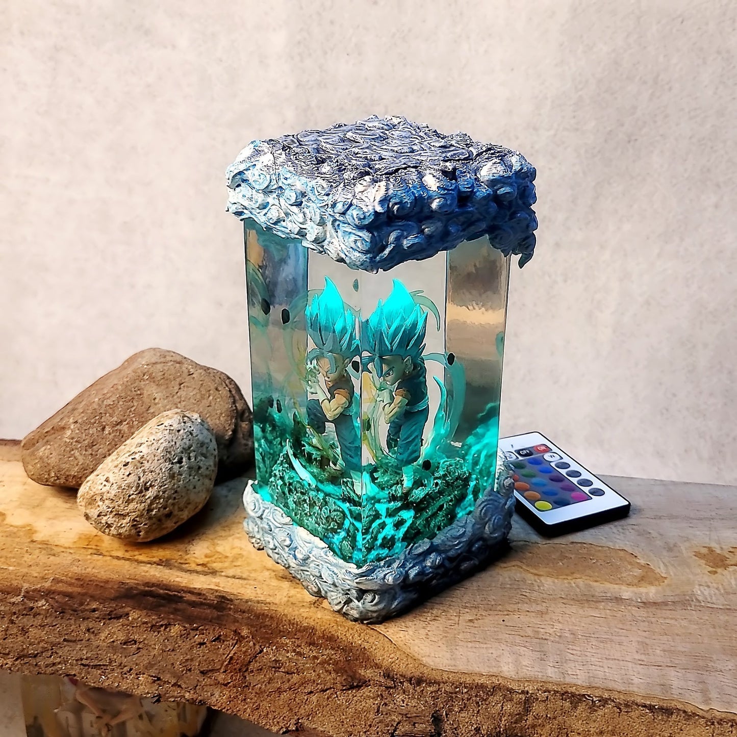 [DE] Dragon Ball Gogeta Chibi Diorama Wireless Lights