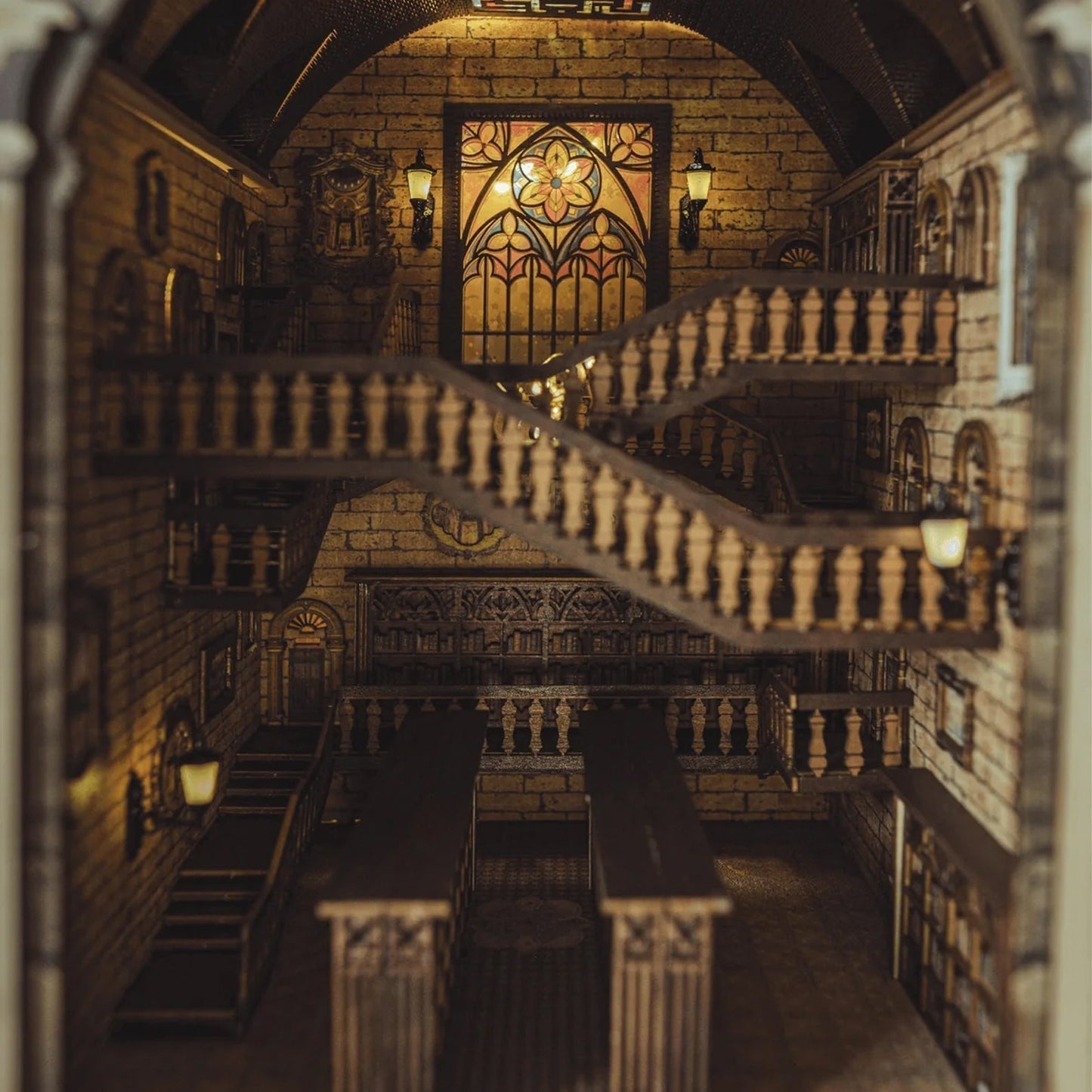 [DE] The Grand Enchanted Hogwarts Library - Book Nook