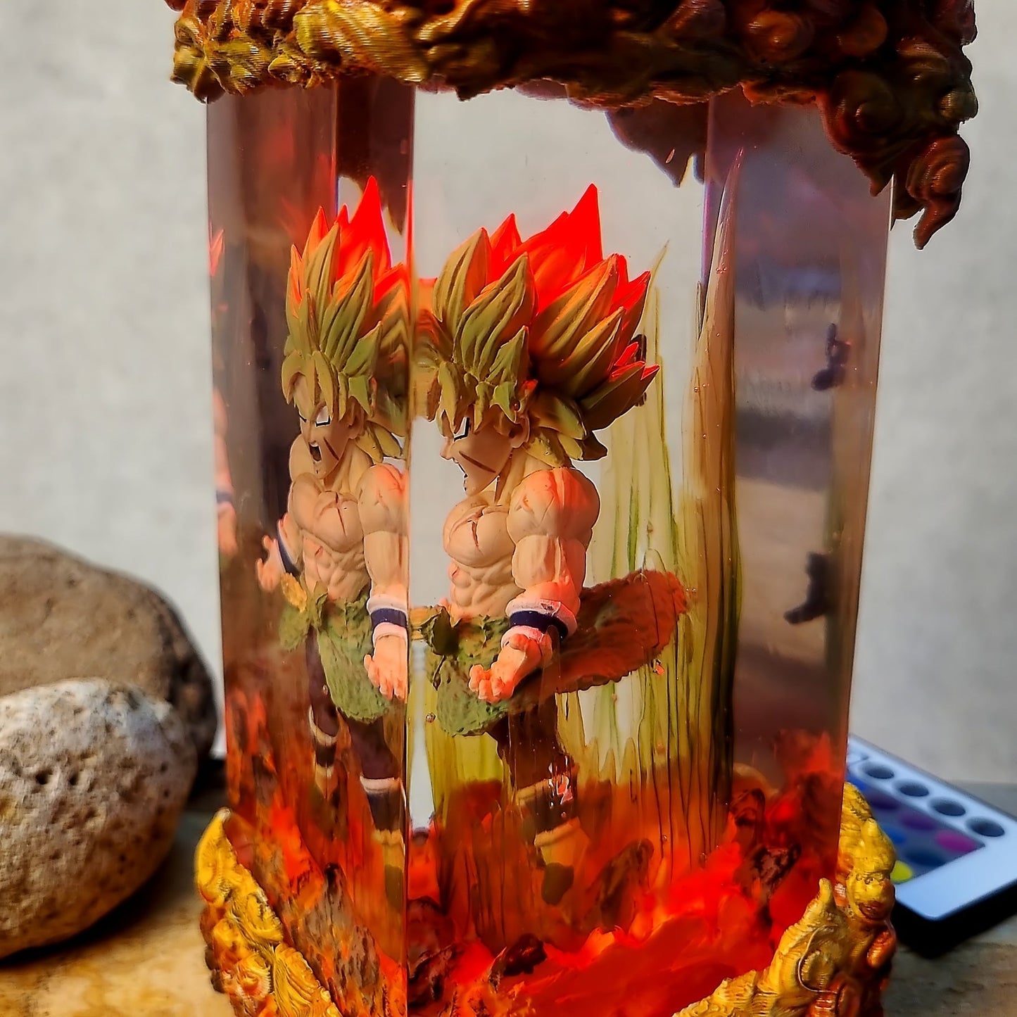 [DE] Dragon Ball Broly Chibi Diorama Wireless Lights