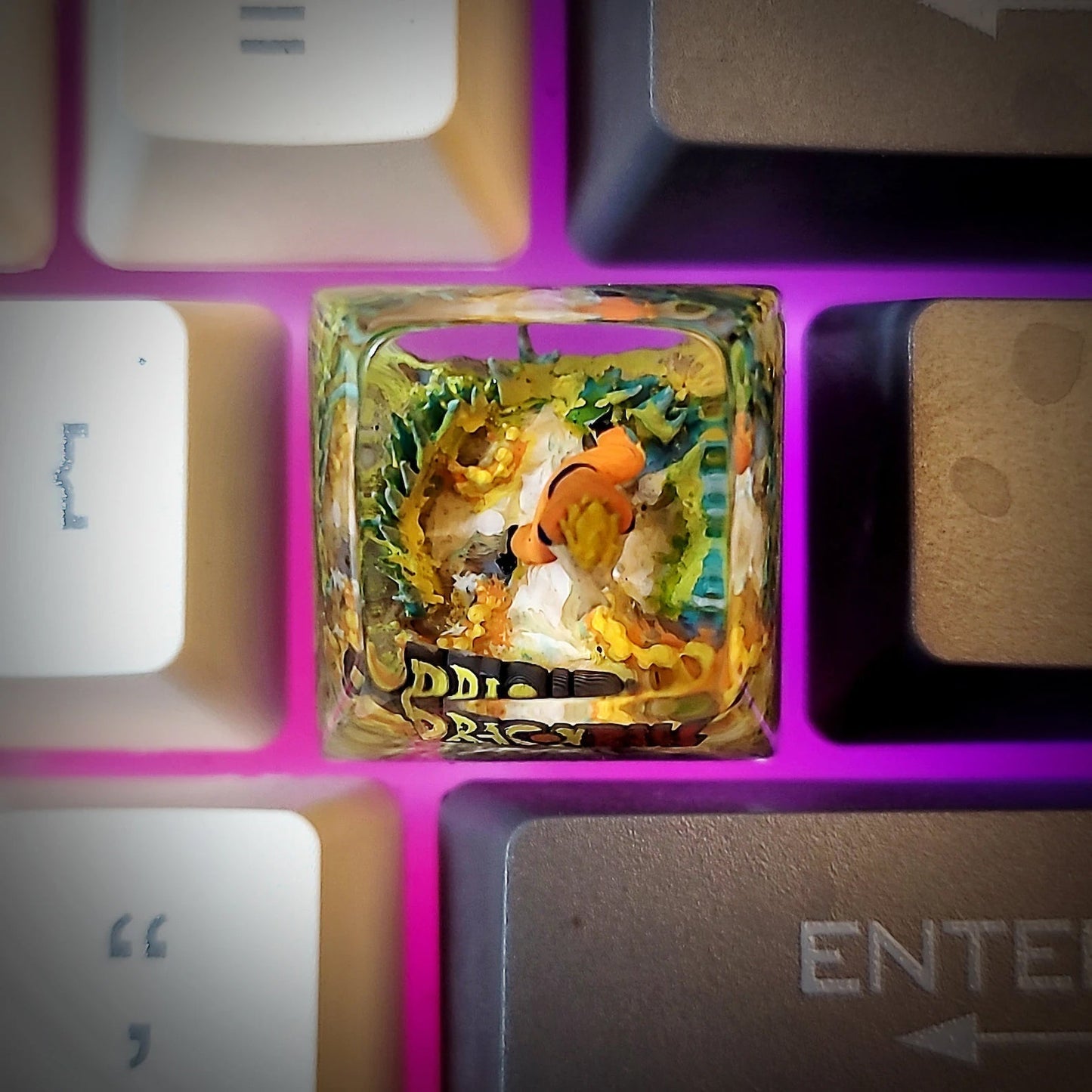 [DE] Dragon Ball Goku Artisan Keycaps