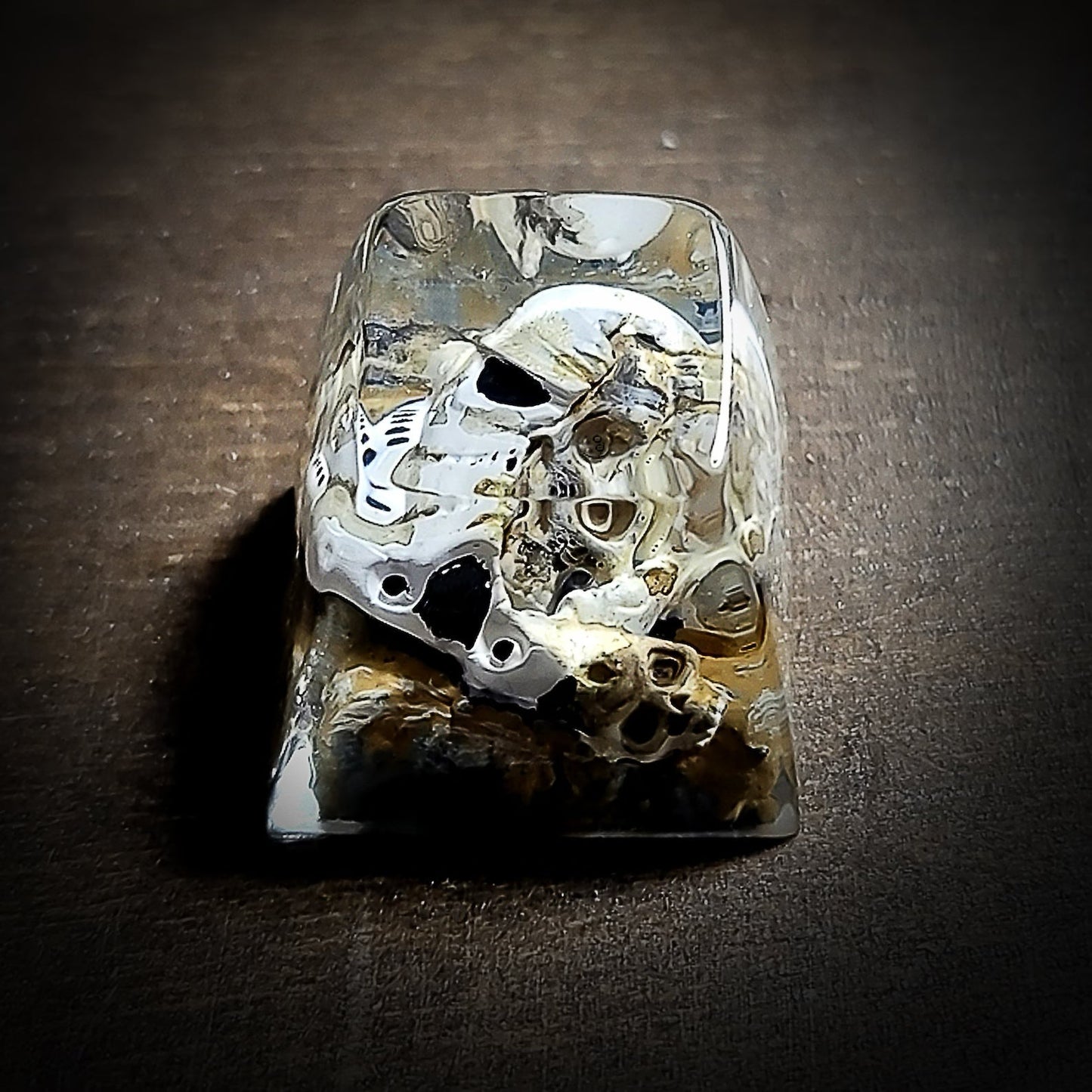[DE] Star Wars Stormtrooper Artisan Keycaps Epoxy Resin