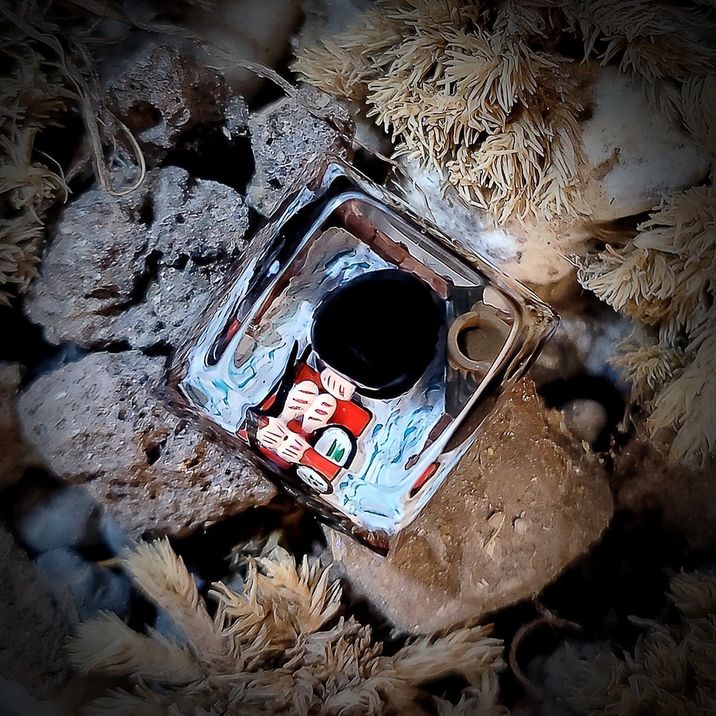 [DE] Spirited A No Face Faceless Artisan Keycaps Epoxy Resin