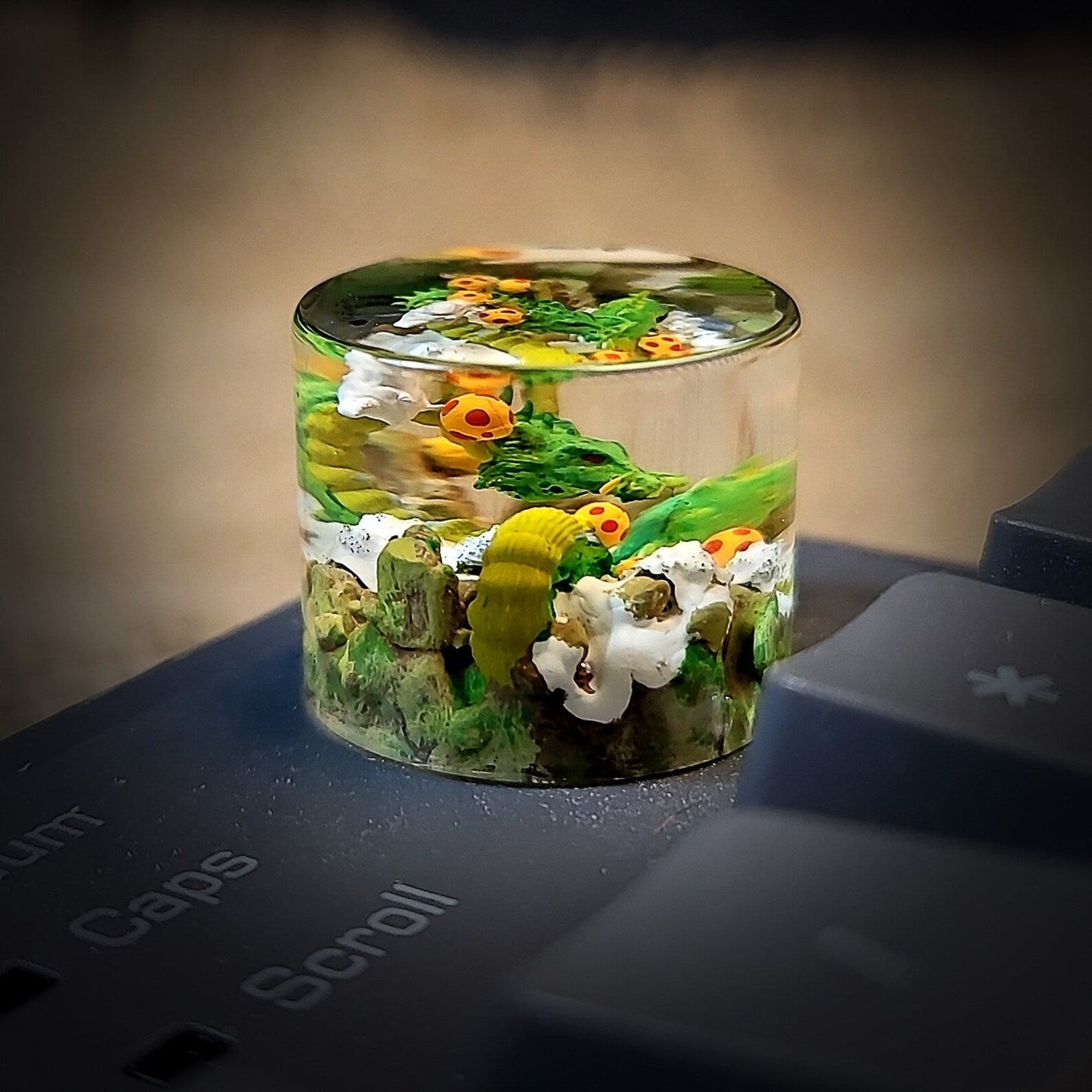 [DE] Dragon Ball Shenron Shenlong Keyboard Knob Artisan Keycaps