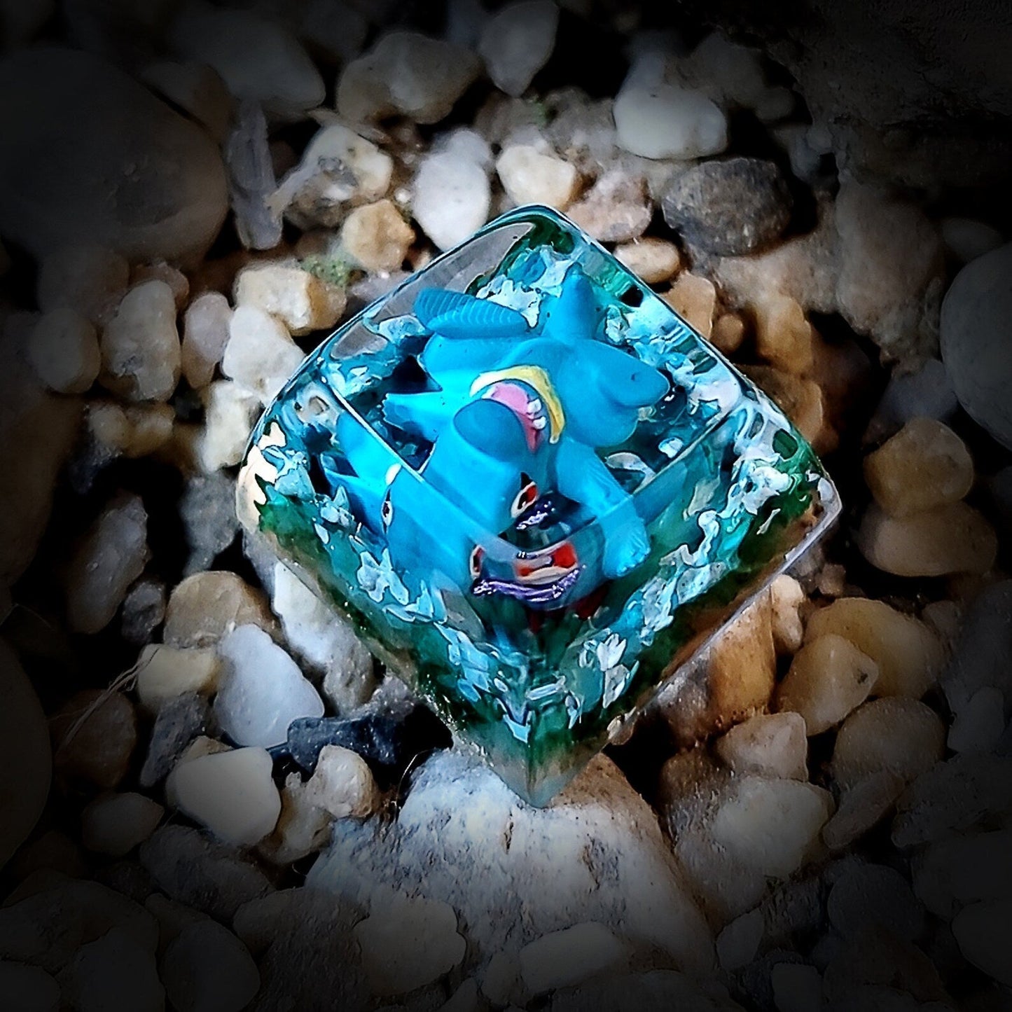 [DE] Pokemon Totodile Artisan Keycaps
