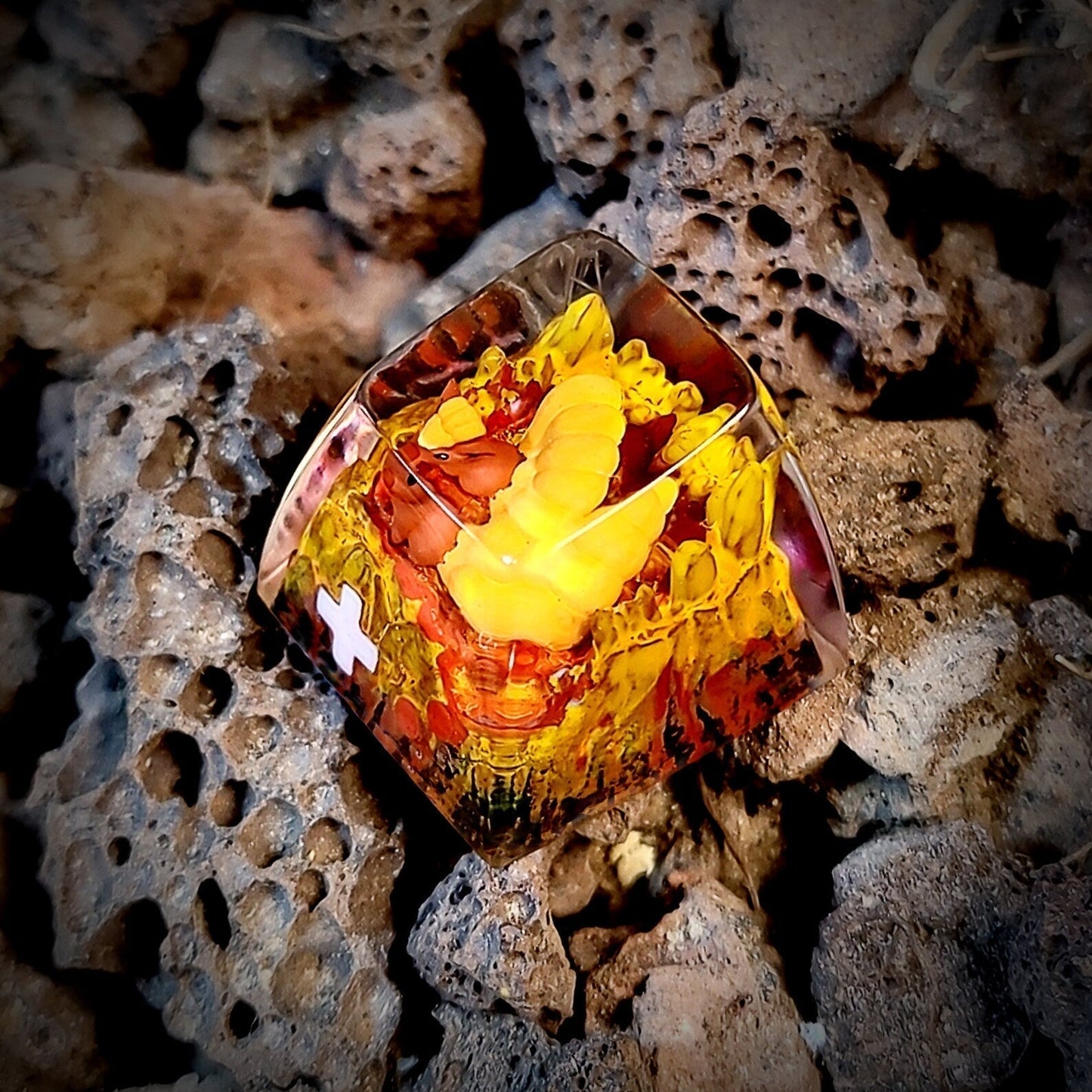 [DE] Pokemon Vulpix Artisan Keycaps