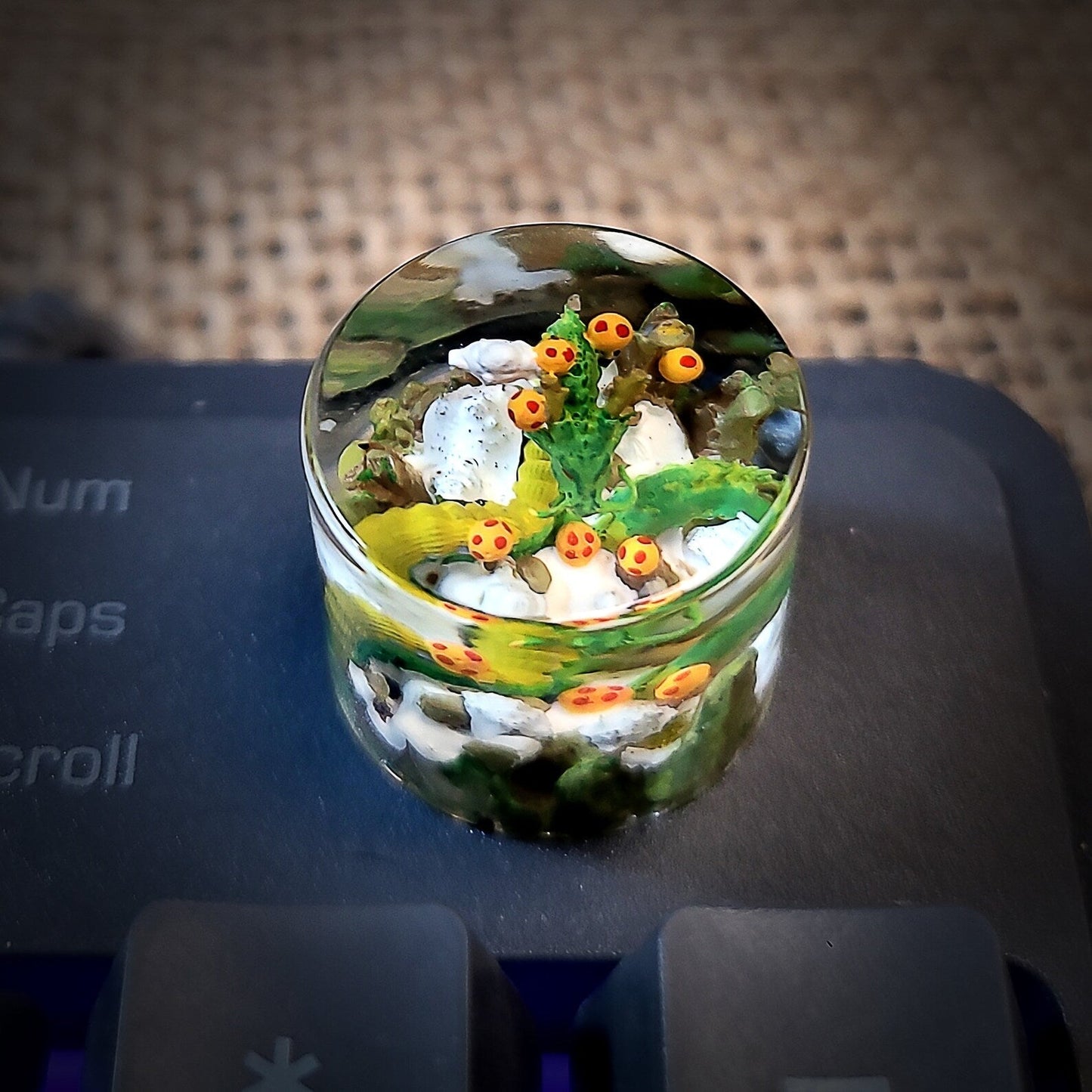 [DE] Dragon Ball Shenron Shenlong Keyboard Knob Artisan Keycaps