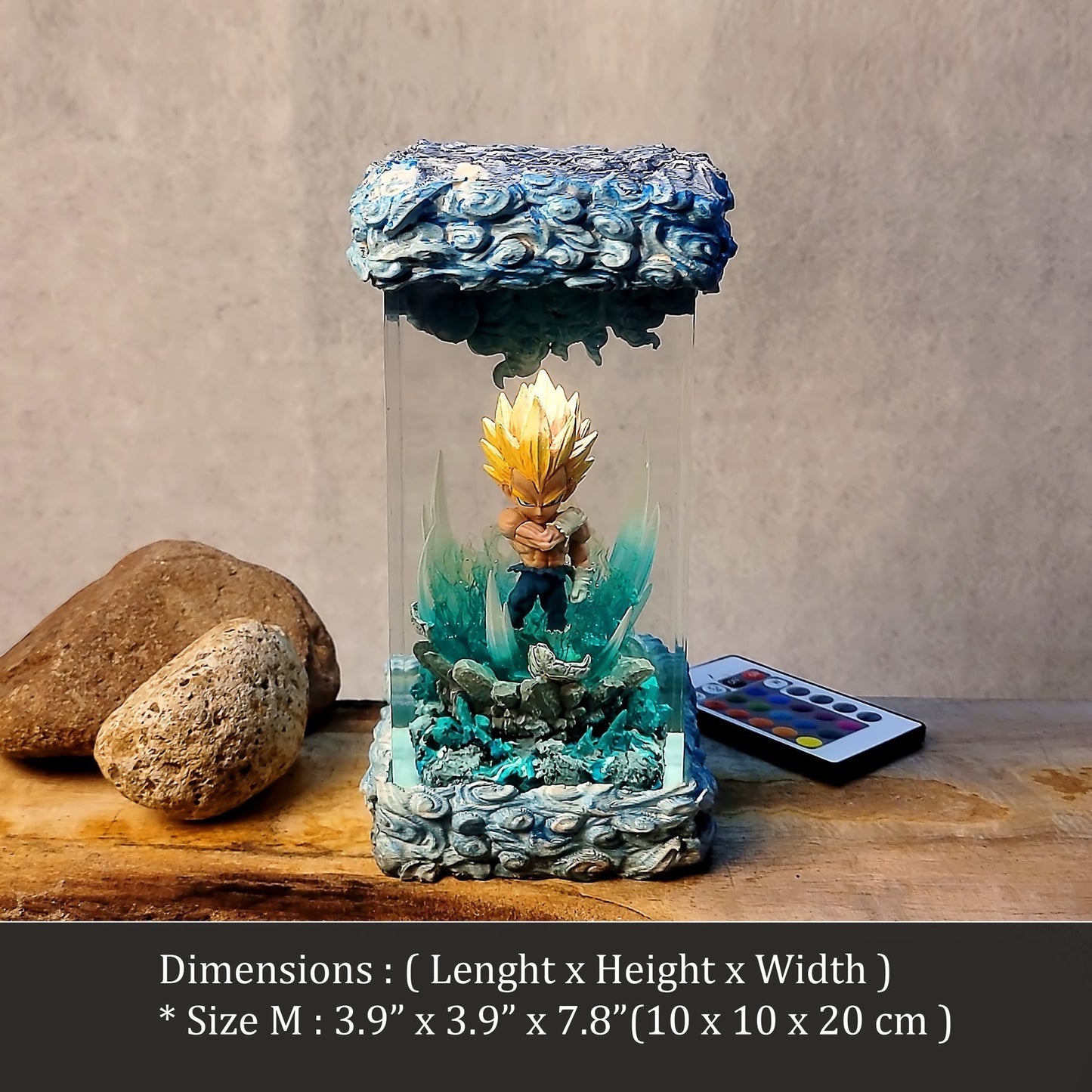 [DE] Dragon Ball Vegeta Chibi Diorama Wireless Lights