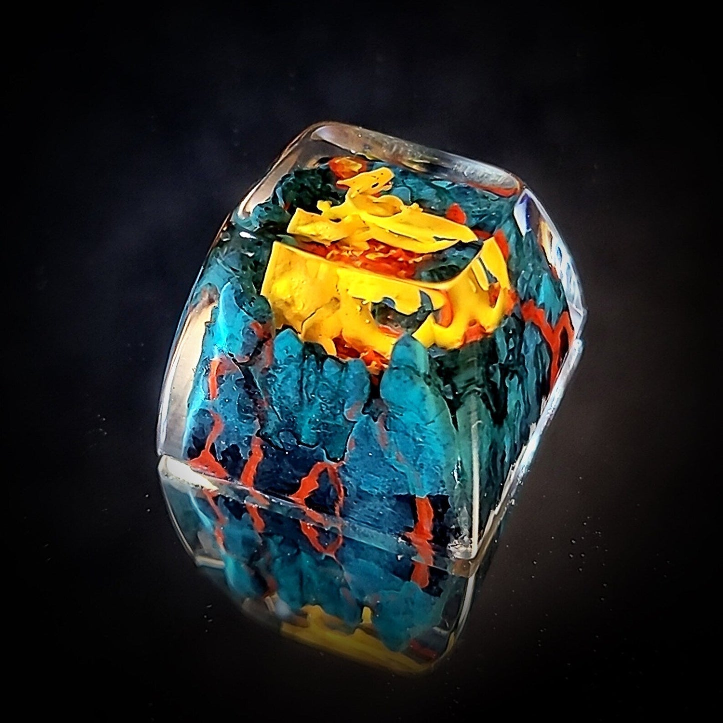 [DE] Pokemon Charizard Artisan Keycaps