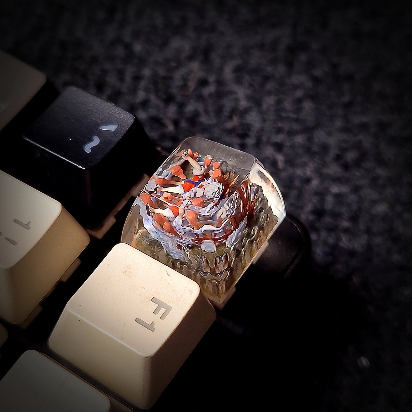 [DE] One Piece Luffy Gear Sunny Pirates Going Merry Keyboard Knob Artisan Keycaps