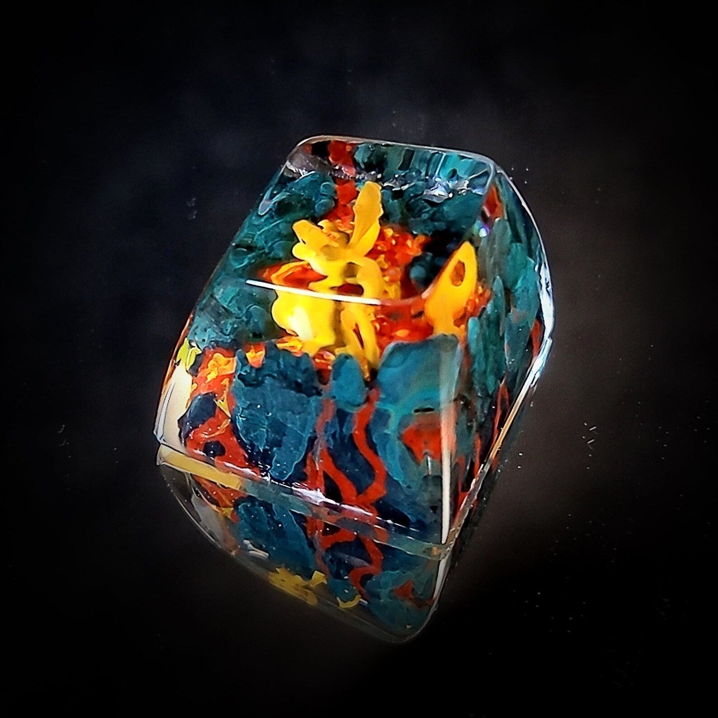 [DE] Pokemon Charizard Artisan Keycaps