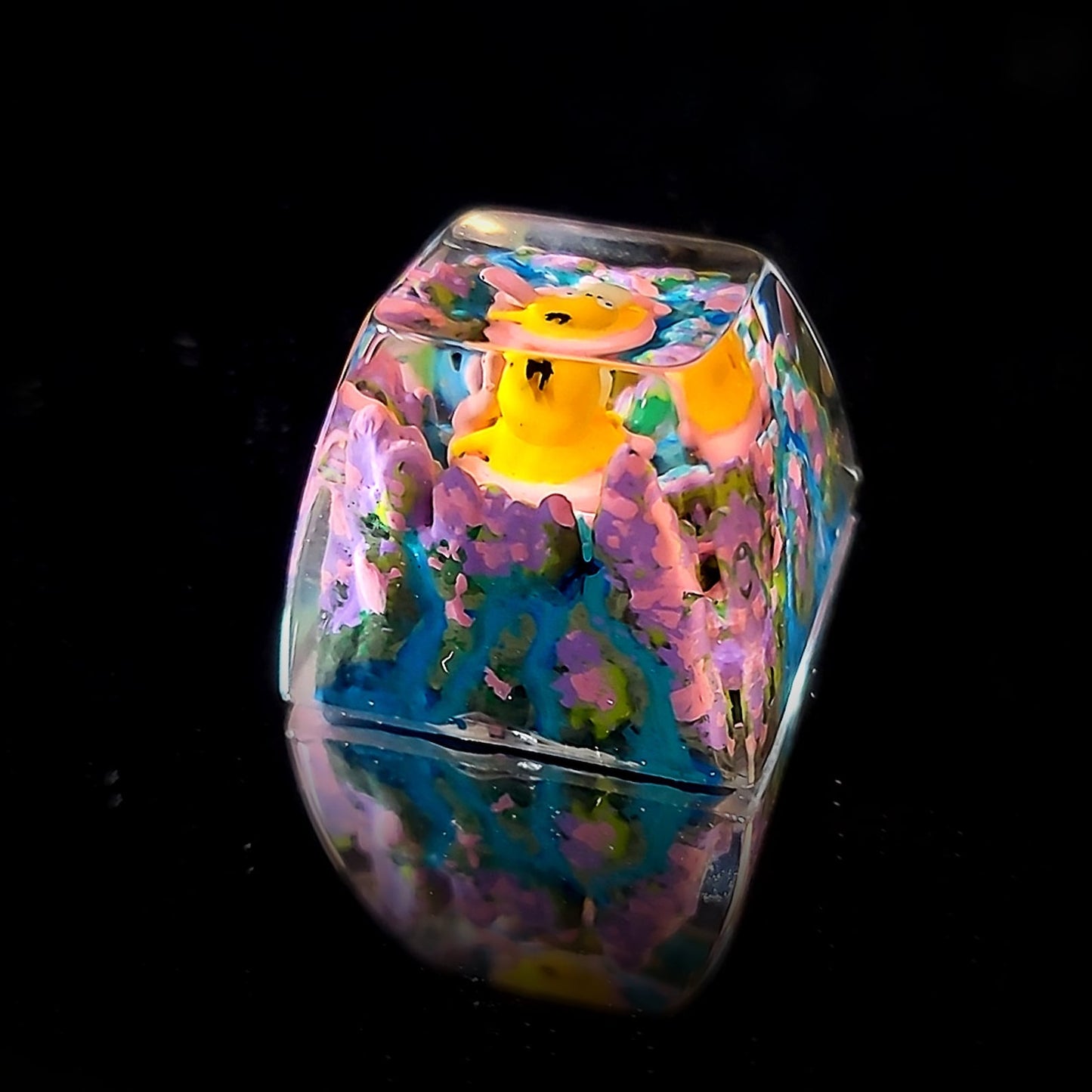 [DE] Pokemon Psyduck Artisan Keycaps