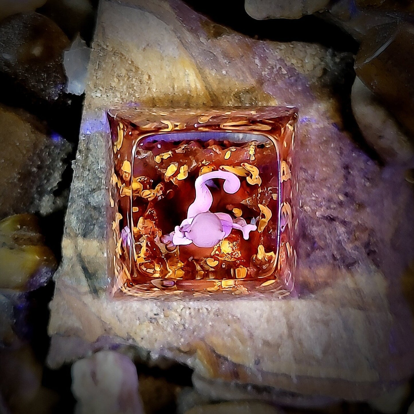[DE] Pokemon Mewtwo Artisan Keycaps