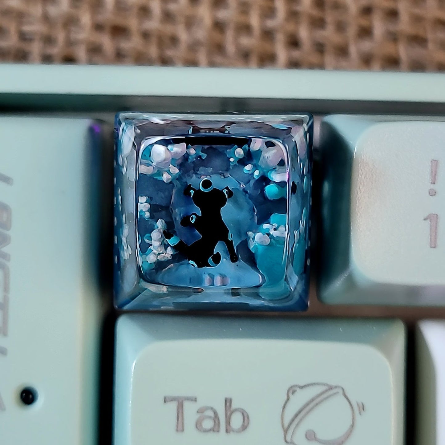 [DE] Pokemon Umbreon Artisan Keycaps