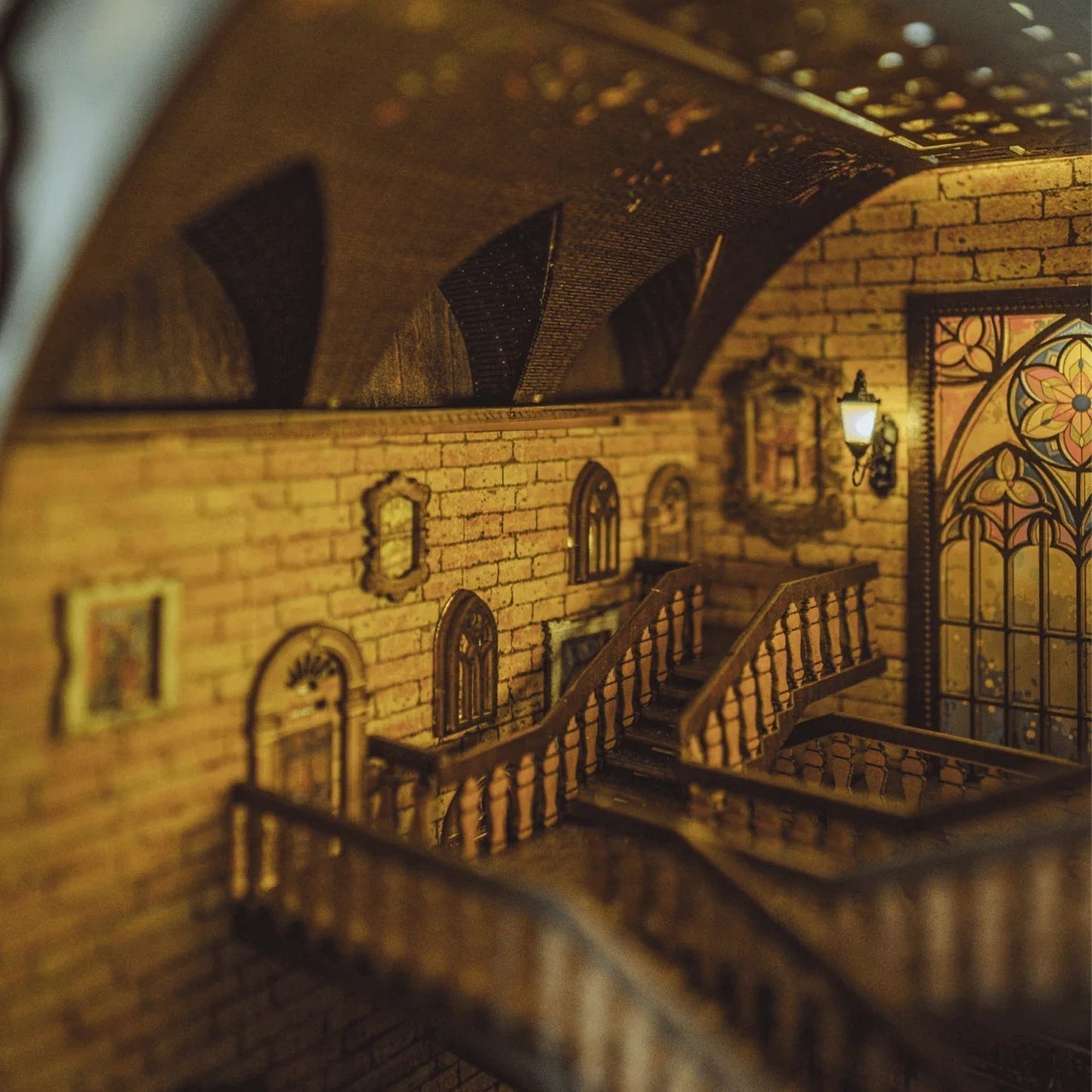 [DE] The Grand Enchanted Hogwarts Library - Book Nook