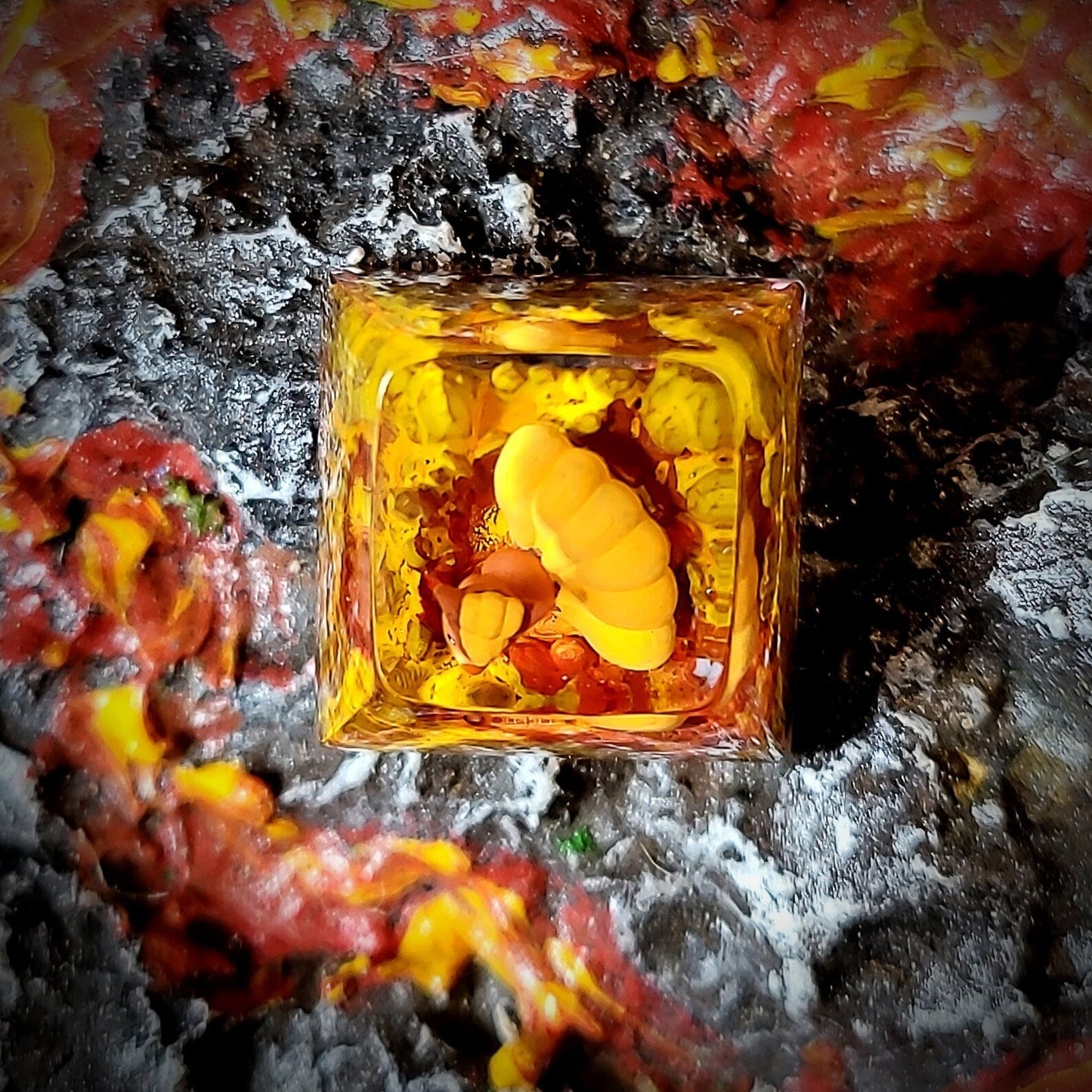 [DE] Pokemon Vulpix Artisan Keycaps