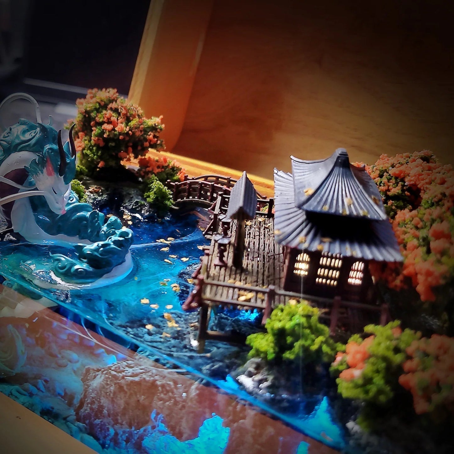 [DE] Dragon Haku Ghibli Japan Temp Diorama Treasure Mistery Box Gift
